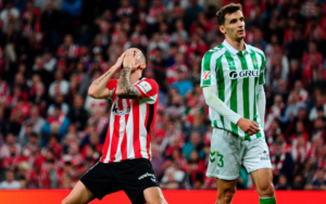 Thống kê vàng trận Athletic Club vs Real Betis