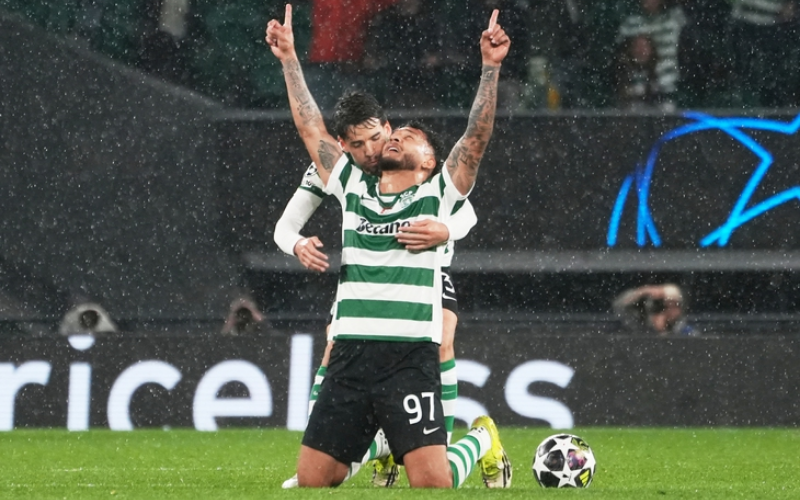 Khoảnh khắc Sporting ghi bàn thứ ba để cân bằng tổng tỷ số chính là bước ngoặt tâm lý.