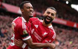 Mohamed Salah mở tỷ số 1-0 cho Liverpool