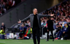 Huấn luyện viên Hansi Flick đã tỏ ra vô cùng bức xúc