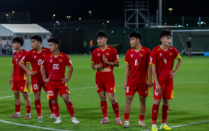 U17 Việt Nam cho thấy khả năng giữ cự ly đội hình khá ổn