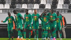 Đội tuyển Senegal đầy kiêu hãnh đến từ Châu Phi.
