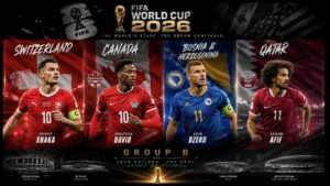 Sự đối lập giữa các đội khiến Bảng B World Cup trở nên hấp dẫn hơn