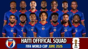 Haiti là đại diện đến từ khu vực CONCACAF