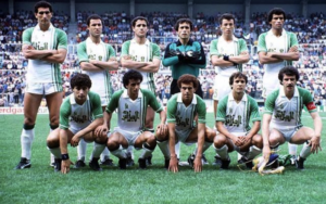Algeria gây sốc khi đánh bại Tây Đức tại World Cup 1982.